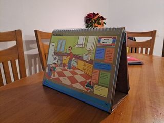 Libro ilustrado de inglés. Words and pictures