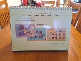 Libro ilustrado de inglés. Words and pictures