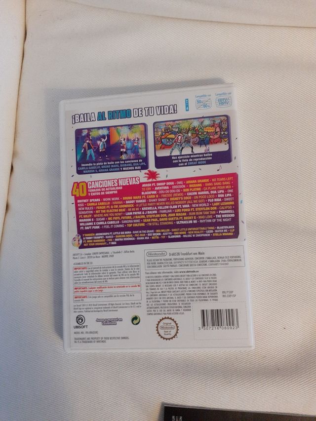 Juego Wii Just dance 2019