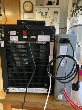 Ósmosis inversa más fuente de enfriamiento