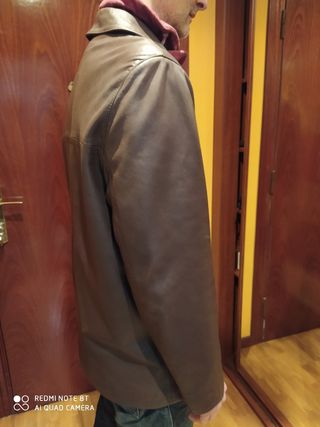 chaqueta de piel