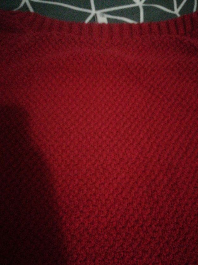 jersey talla L stradivarius rojo mujer