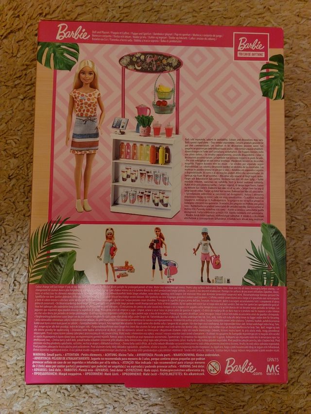 Barbie smoothies. Muñeca