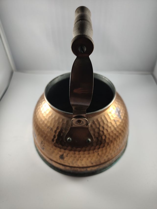 ✅tetera artesana de cobre (con regalo x la compra)