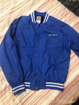 Chaqueta Carhartt azul M estilo universitario 