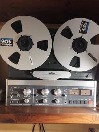 Magnetófono revox B77 MK II 2 pistas