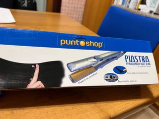 Piastra stira capelli agli ioni