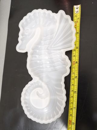 Molde silicona caballito mar manualidades