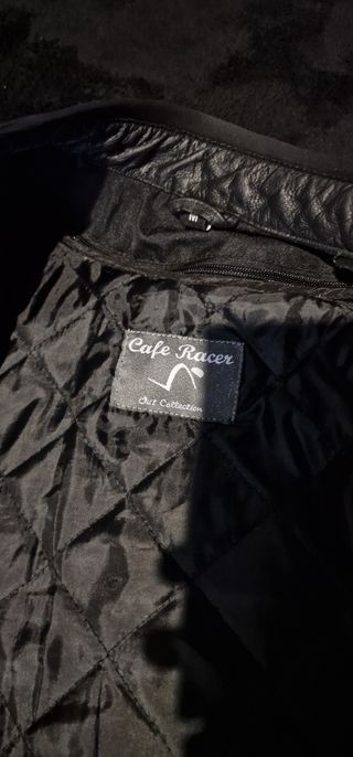 chaqueta moto piel cuero