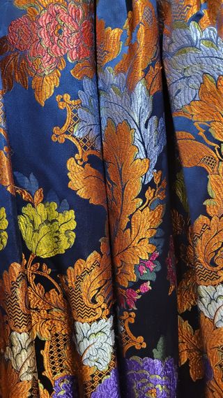 Falda artesanal de fallera adulta. Talla M.