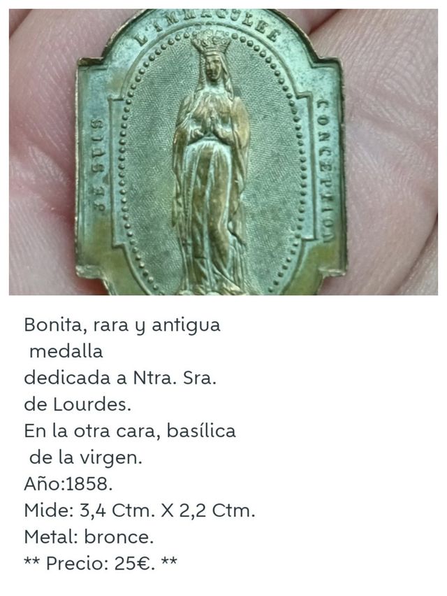 Medallas raras