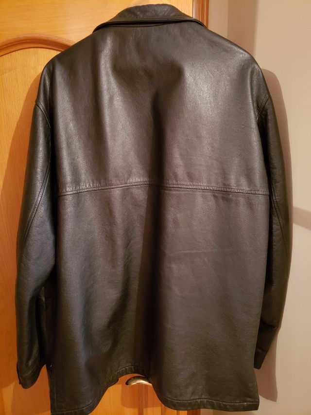 chaqueta de piel para hombre XXL