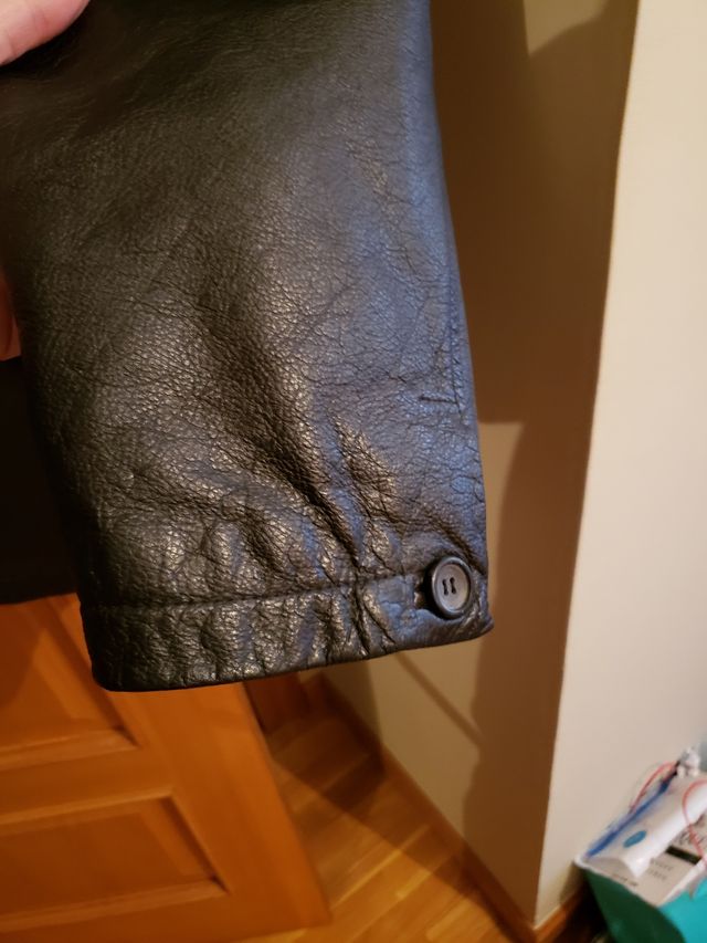 chaqueta de piel para hombre XXL