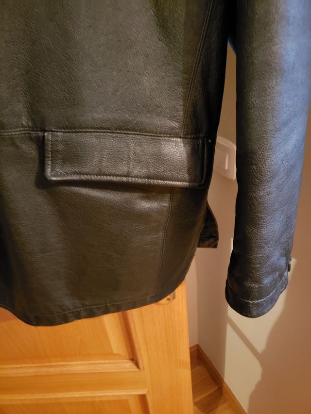 chaqueta de piel para hombre XXL