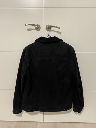 Chaqueta Vaquera Negra Zara