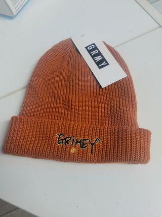 Gorro de lana Grimey marron tierra. Unisex 