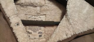 Abrigo piel vuelta Pull&Bear talla L