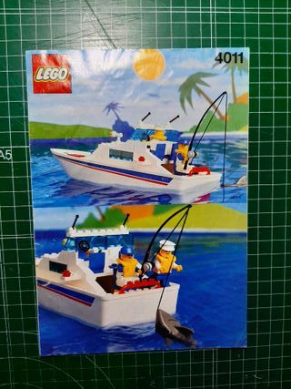 Instrucciones LEGO BARCOS / CIUDAD 4011