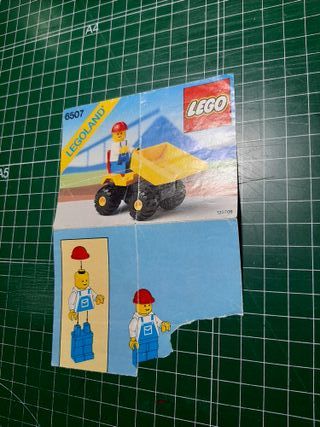 REGALO Instrucciones LEGO CIUDAD 6507