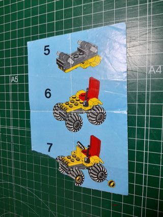 REGALO Instrucciones LEGO CIUDAD 6507