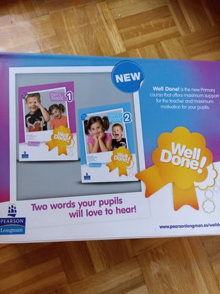 Well Done 1° y 2° Primaria inglés Pearson Longman