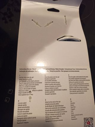 Taglia patate a spirale