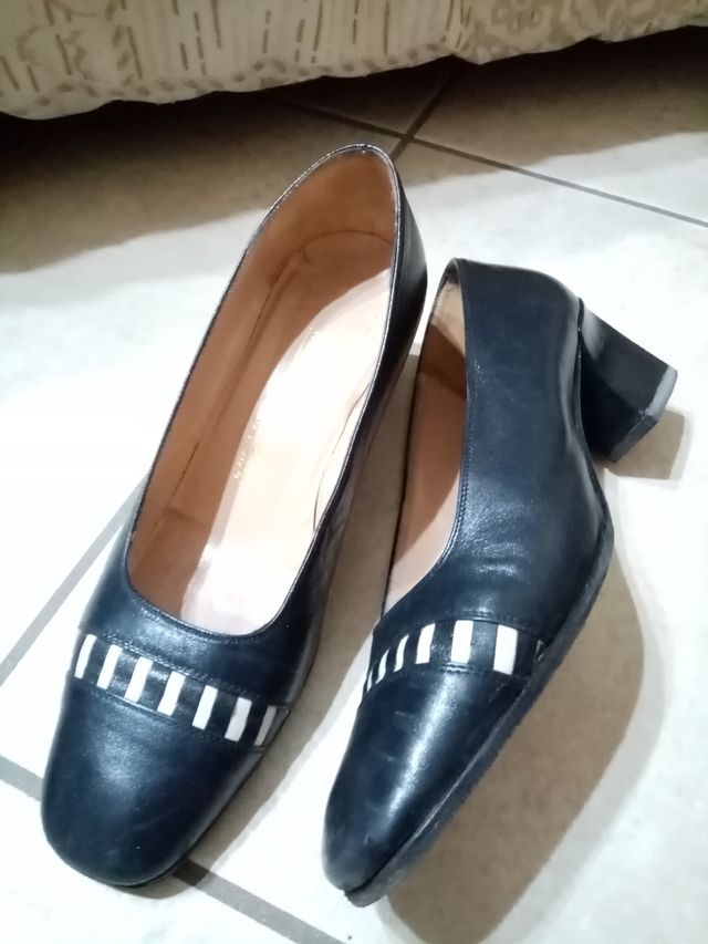 3 paia di scarpe in vera pelle