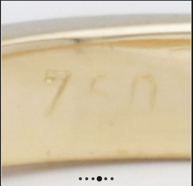 anello con diamante 0,11 kt in oro bicolore