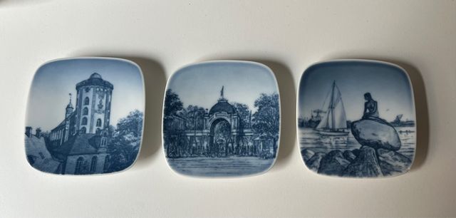 Platos pequeños, decorativos medidas 8 por 8