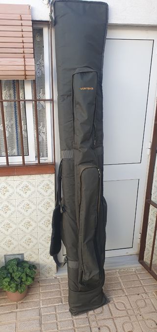 cañas carpfishing xtrem 5,carretes y funda vorteks