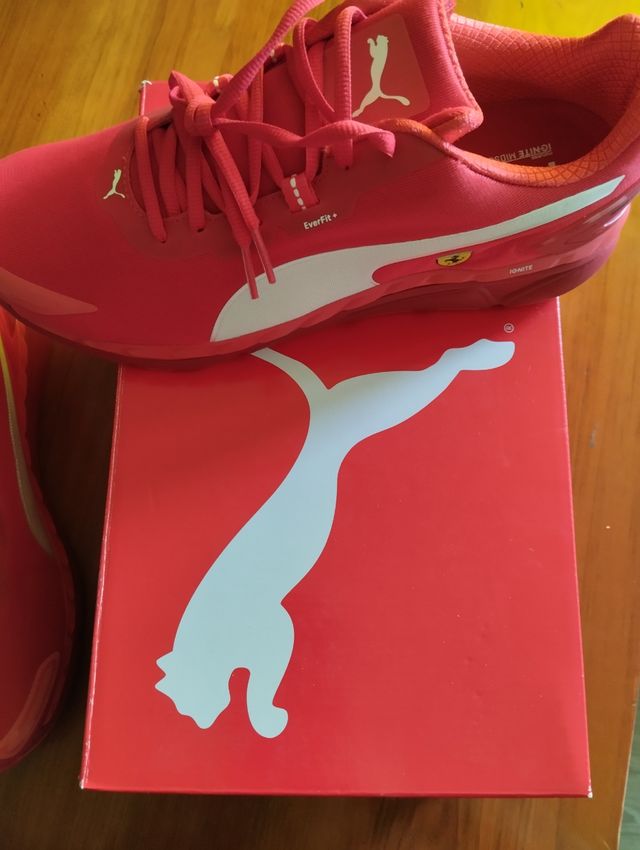 Sneakers in tessuto Puma x Ferrari