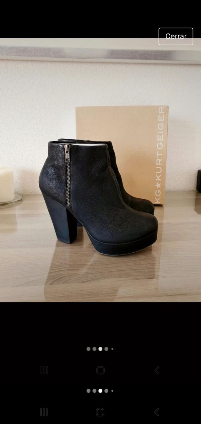 Botines plataforma Kurt Geiger