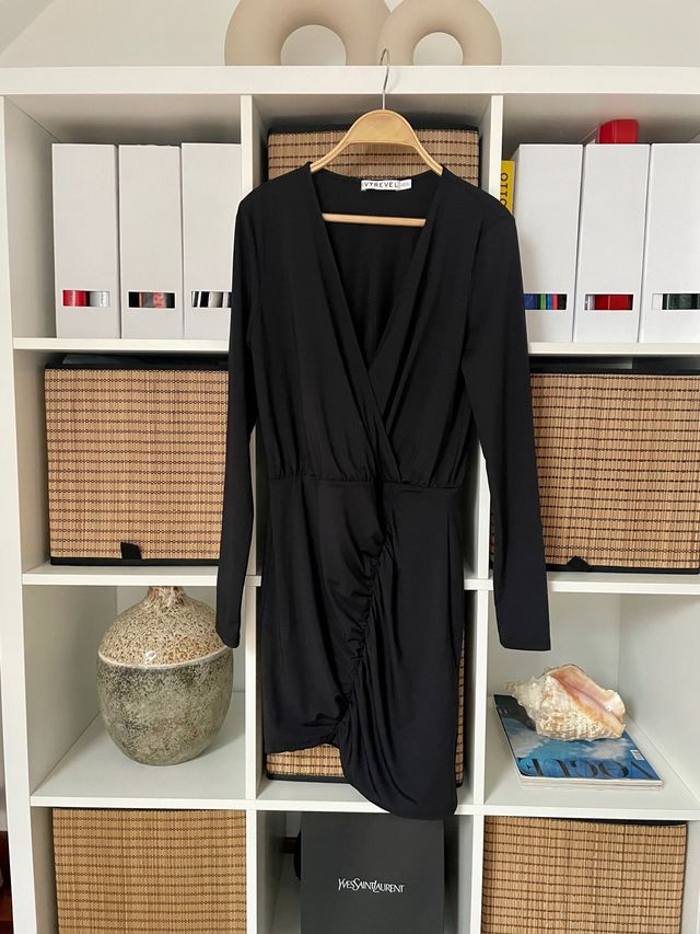 Vestido drapeado Ivyrevel