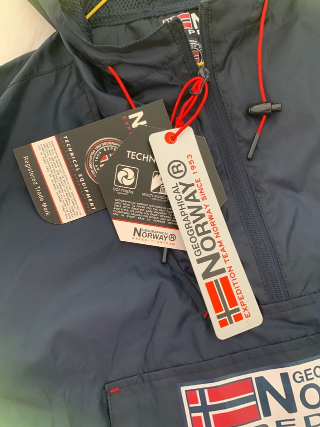 Chubasquero Norway hombre azul Marino