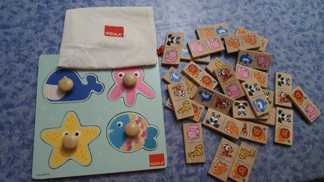 domino y puzle infantil