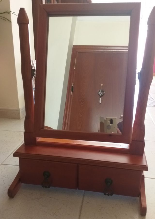 Mueble joyero para sobremesa
