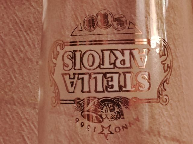 2 vasos Stella Artois vintage