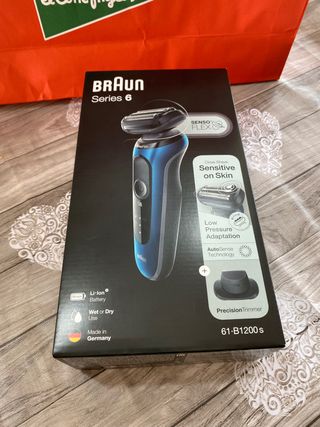 Afeitadora eléctrica Braun Series 6 Senso Flex