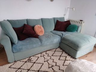 sofa ikea tres plazas con chaise lounge