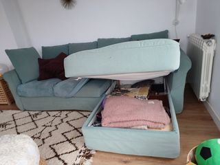 sofa ikea tres plazas con chaise lounge