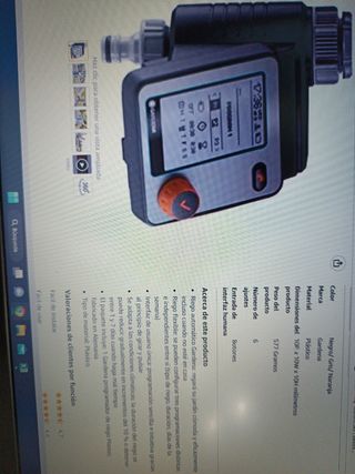 NUEVO. Programador de riego automático