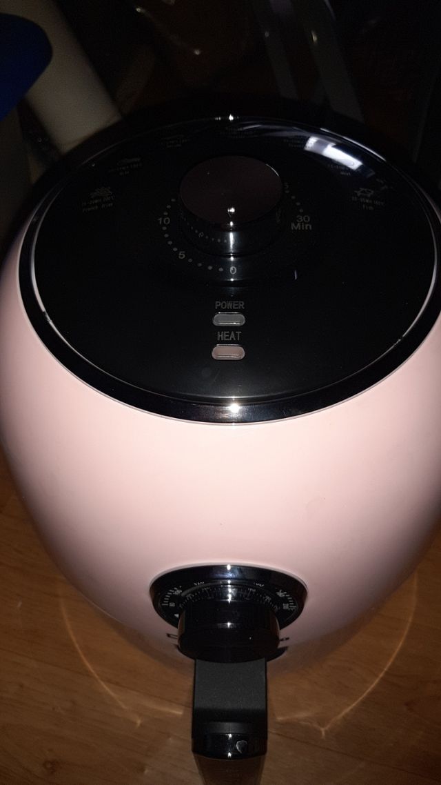 Freidora sin aceite ORBEGOZO rosa