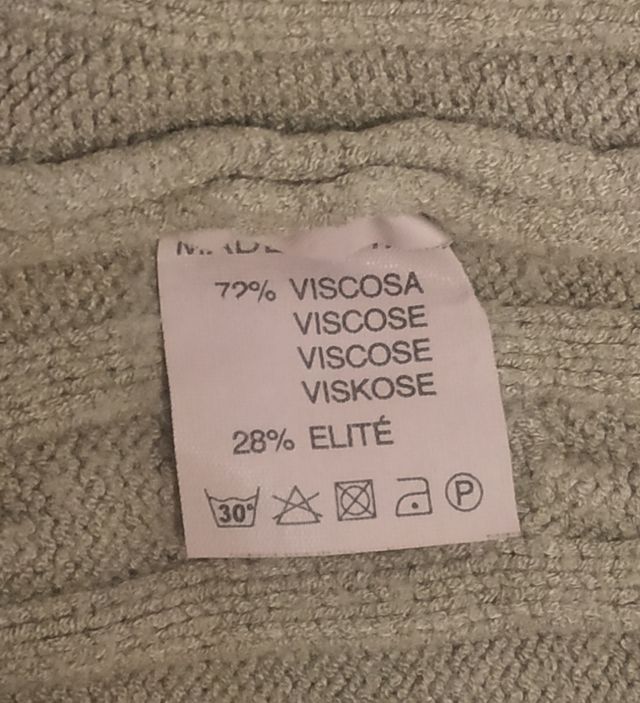 Pullover grigio viscosa
