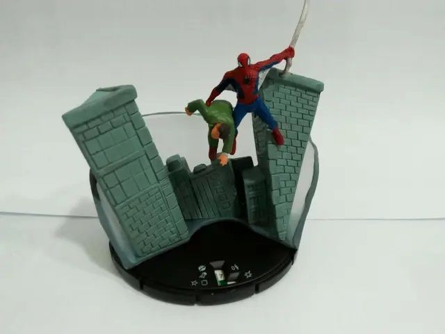 MINIATURA MARVEL SPIDERMAN HEROCLIX (Diorama)