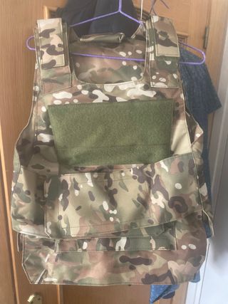 Chaleco antibalas militar ajustable