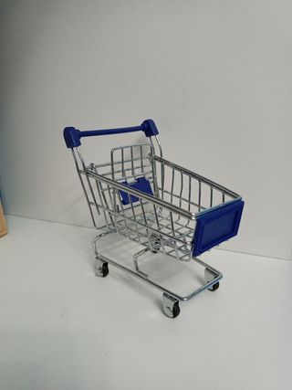 Mini Carrito de la compra de juguete