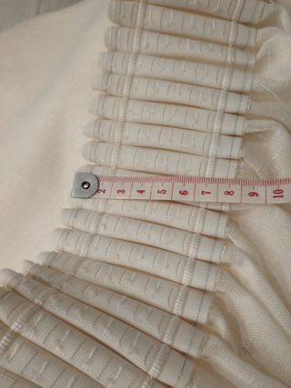 2 CORTINAS CON CENEFA (tengo 4und)