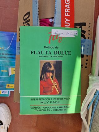 flauta dulce por medio de canciones