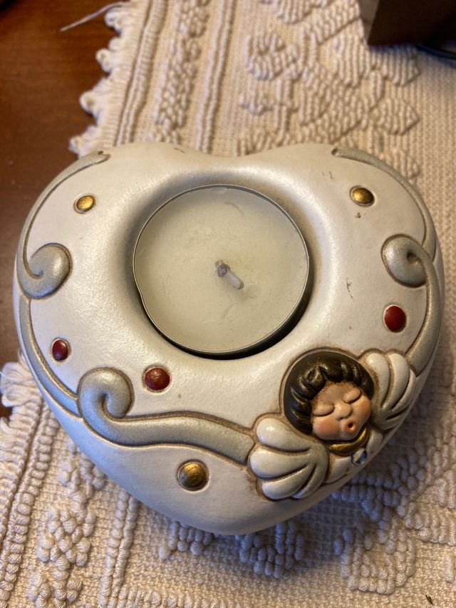 Porta candelina Thun cuore