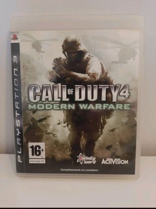 Playstation 3 Call of duty 4